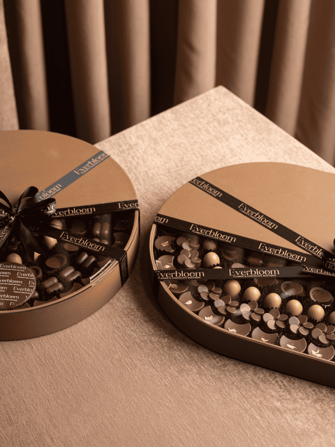 Oval & circle lether tray